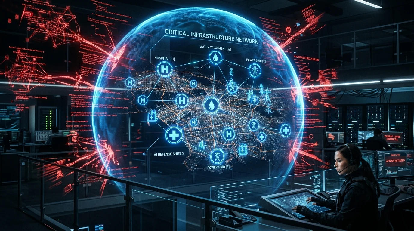 Critical Infrastructure Network Shield: AI Cyber Defense Protection Across Hospitals, Water Systems, and Power Grids Critical Infrastructure Network Shield: AI Cyber Defense Protection Across Hospitals, Water Systems, and Power Grids