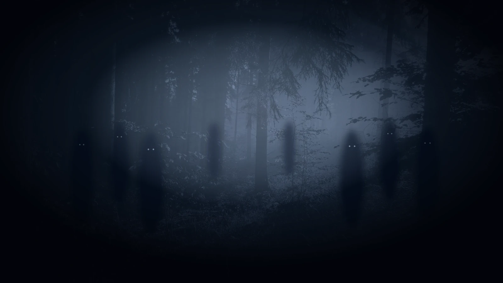 The Girl Who Sings in the Forest — Scene 5: Arin's Void Eyes & The Whispering Horde of Lost Souls - The Girl Who Sings in the Forest Horror Movie Scene Still 4K Wallpaper