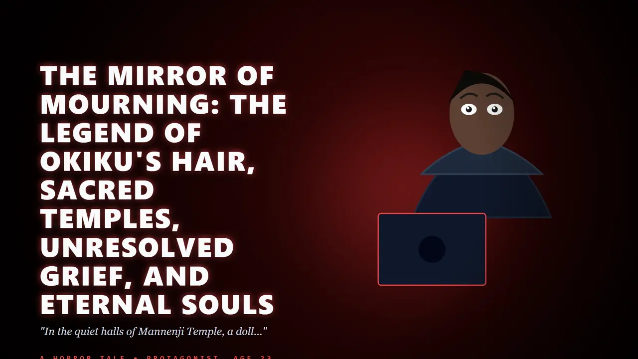 The Mirror of Mourning: The Legend of Okiku's Hair, Sacred Temples, Unresolved Grief, and Eternal Souls
