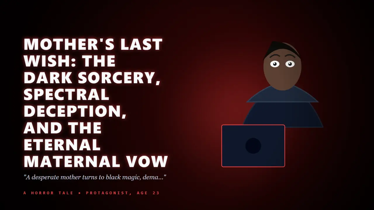 Mother's Last Wish: The Dark Sorcery, Spectral Deception, and the Eternal Maternal Vow