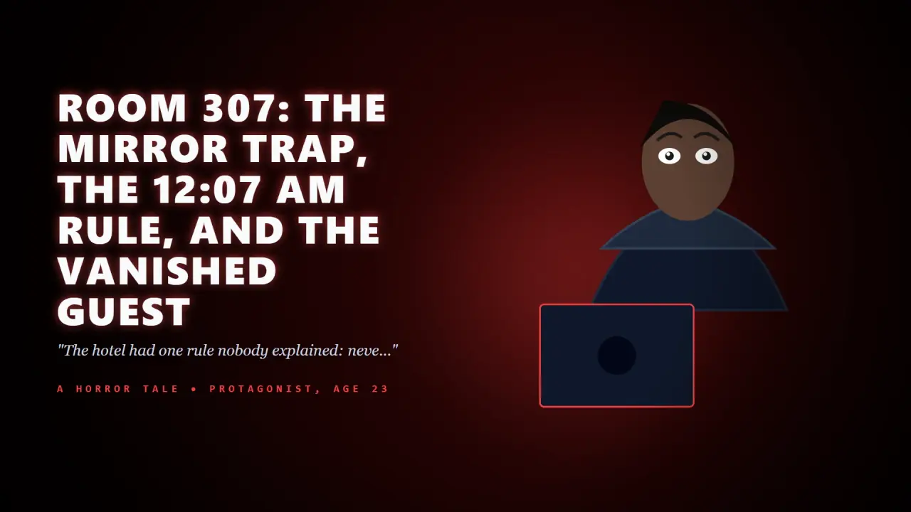 Room 307: The Mirror Trap, the 12:07 AM Rule, and the Vanished Guest