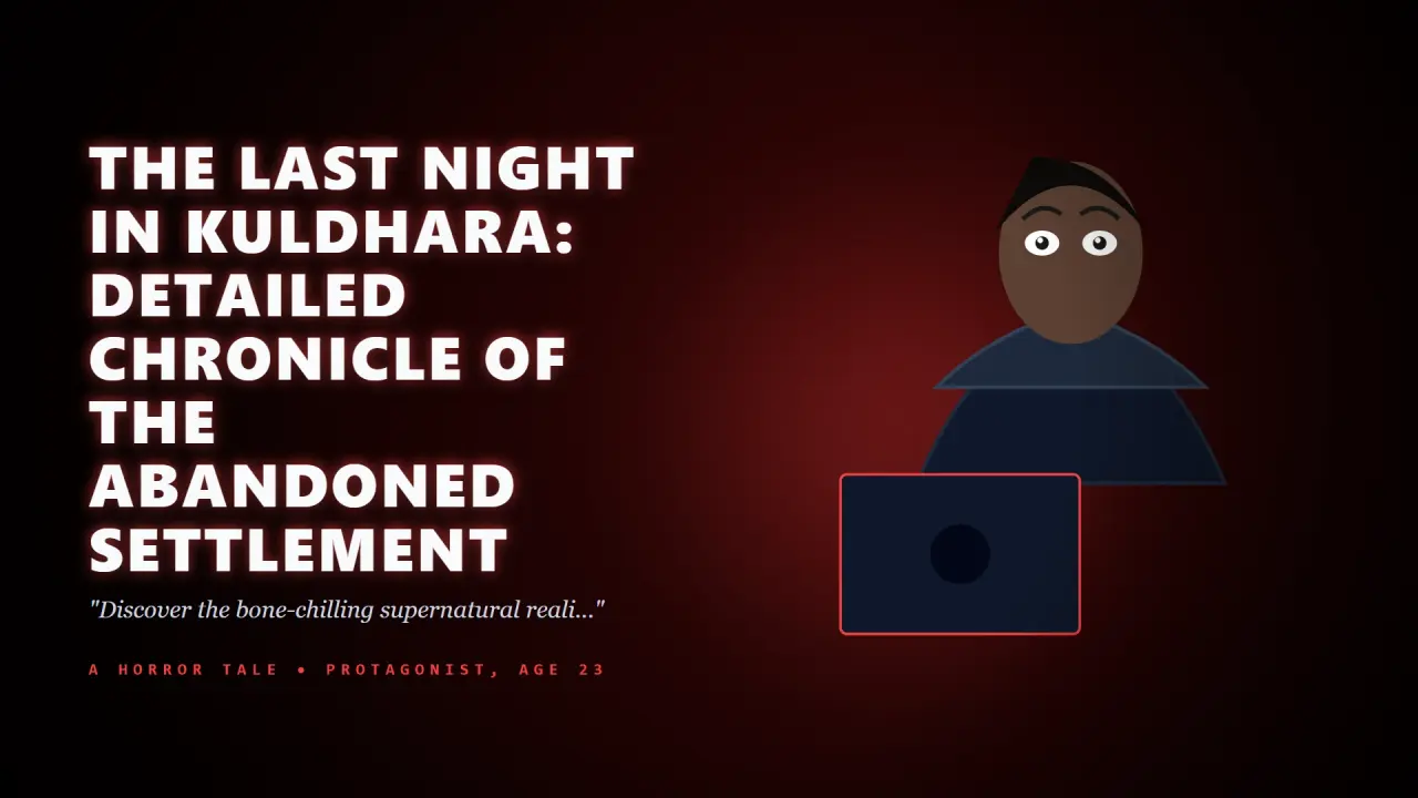The Last Night in Kuldhara: Detailed Chronicle of the Abandoned Settlement