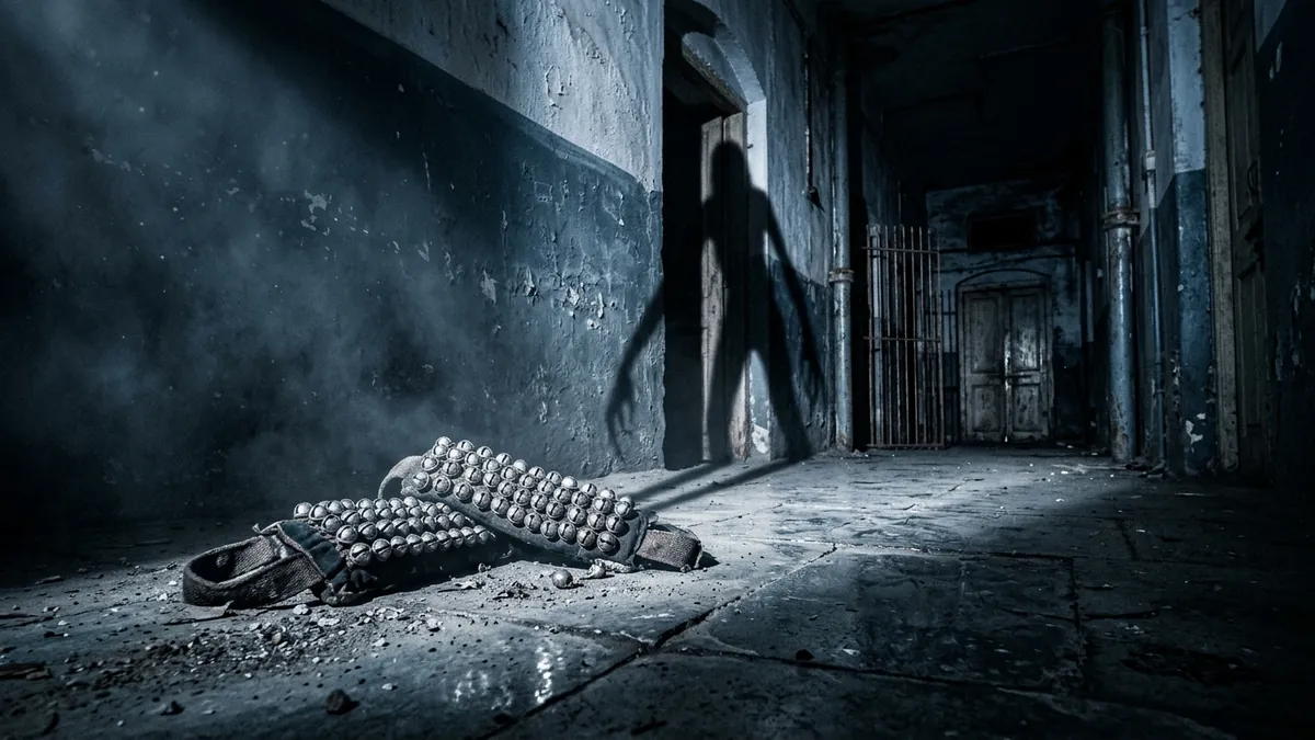 The Night the Hostel Went Silent — Scene 4: The Phantom Anklet - The Night the Hostel Went Silent The Night the Hostel Went Silent — Scene 4: The Phantom Anklet - The Night the Hostel Went Silent Horror Movie Scene Still 4K Wallpaper