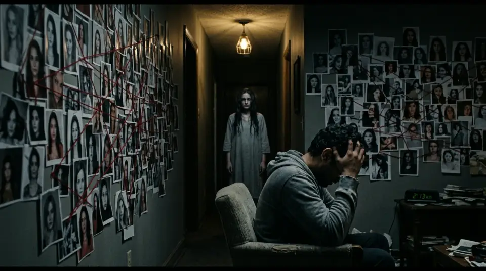 Storytelling Scene: The Girl In Every Face — Scene 4 - The Girl In Every Face Storytelling Scene: The Girl In Every Face — Scene 4 - The Girl In Every Face Horror Movie Scene Still 4K Wallpaper