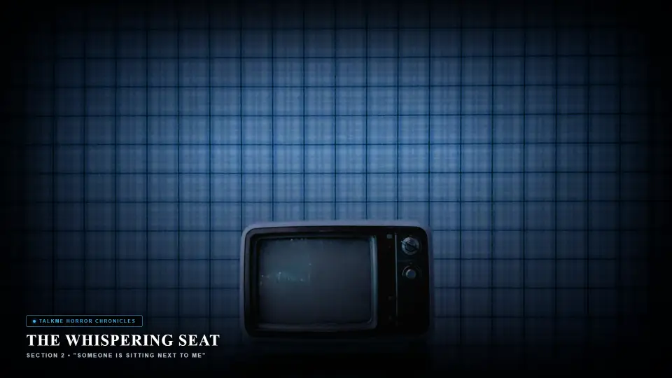 The Whispering Seat — Crying Terrified Woman in the Dark Theater - The Haunted Seat of Cinema House Horror Movie Scene Still 4K Wallpaper