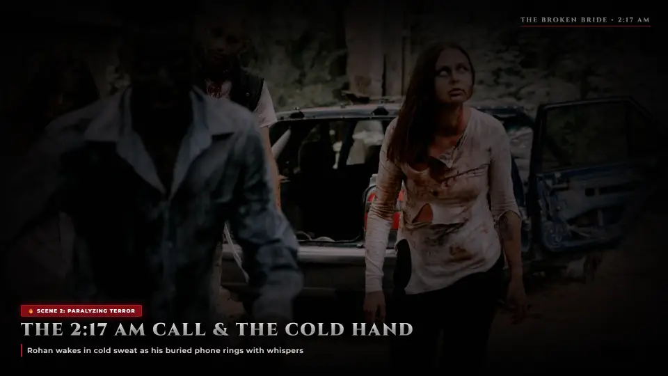 The 2:17 AM Call — Paralyzing Cold Sweat and Buried Phone Whispers - The Lover Who Came Back The 2:17 AM Call — Paralyzing Cold Sweat and Buried Phone Whispers - The Lover Who Came Back Horror Movie Scene Still 4K Wallpaper