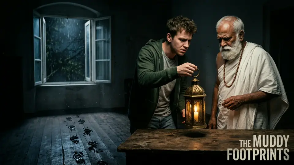 Storytelling Scene: The Shadow at 3:17 AM — Scene 3 - The Shadow at 3:17 AM Horror Movie Scene Still 4K Wallpaper