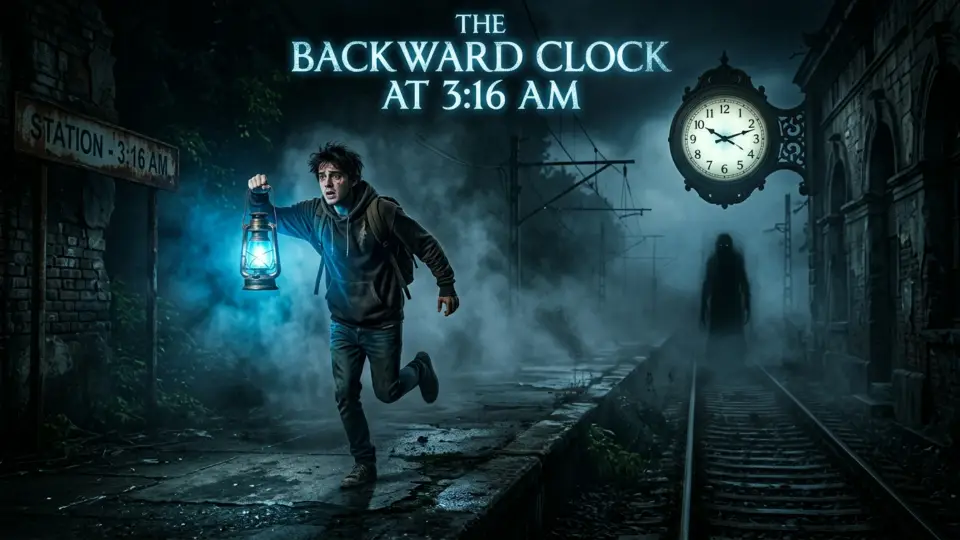Storytelling Scene: The Shadow at 3:17 AM — Scene 9 - The Shadow at 3:17 AM Horror Movie Scene Still 4K Wallpaper