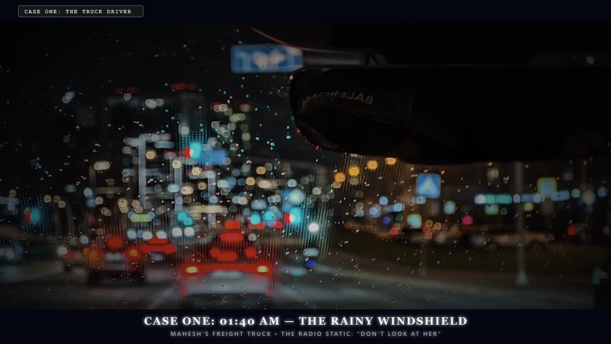 The Girl at the Highway Turn — Scene 1: The Midnight Bend on the Jaipur-Agra Highway - The Girl at the Highway Turn Horror Movie Scene Still 4K Wallpaper
