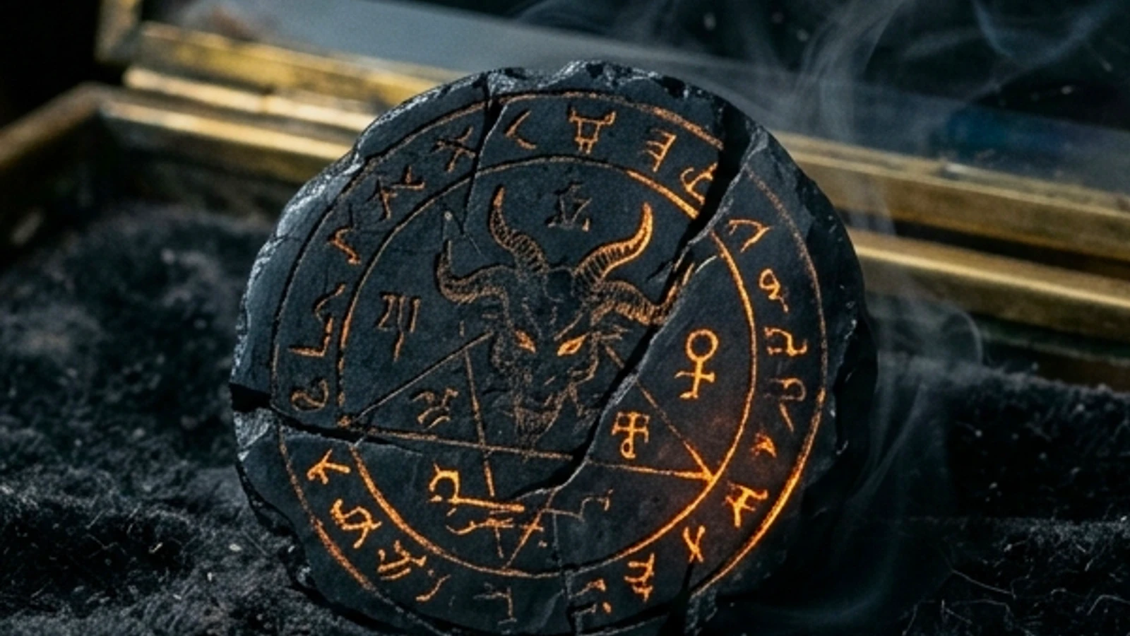 The Last Wish — Scene 4: The Inscription Shifts to Rohan's Name - The Last Wish Horror Movie Scene Still 4K Wallpaper