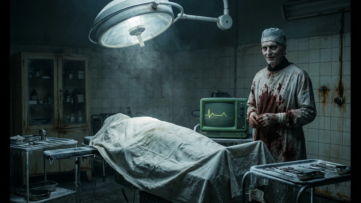 The Operation Room That Never Closed — Scene 2: The Freezing Theatre & Dr. Vikram Rao - The Operation Room That Never Closed Horror Movie Scene Still 4K Wallpaper