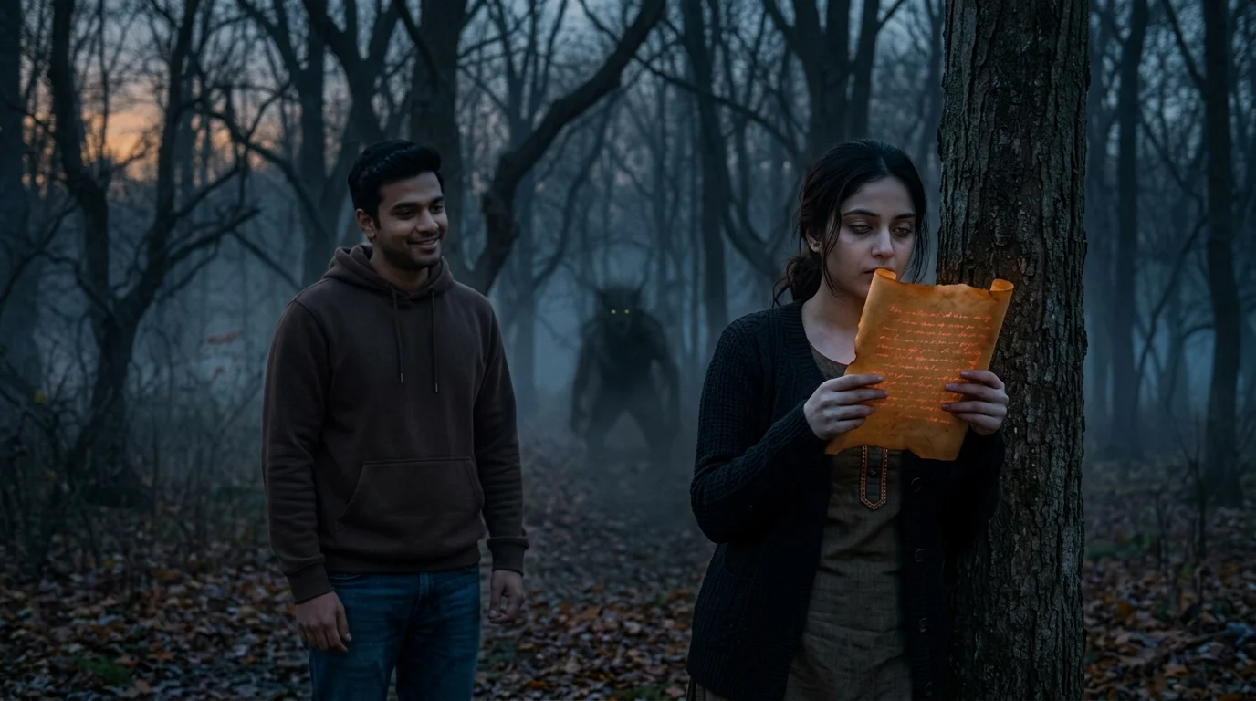 The Possessed Love Letter — Scene 6: The Cursed Envelope Finds Its Next Victim - The Possessed Love Letter Horror Movie Scene Still 4K Wallpaper