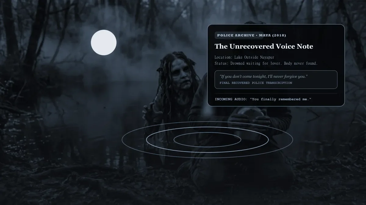 The Voice Note — Scene 3: The Drowned Secret of the Lake - The Voice Note Horror Movie Scene Still 4K Wallpaper