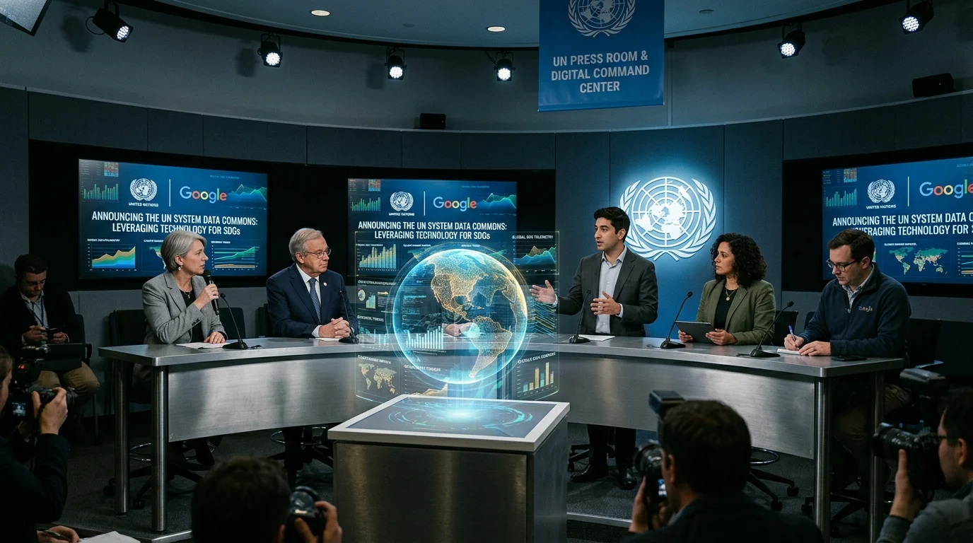 United Nations and Google Announce UN System Data Commons Press Conference United Nations and Google Announce UN System Data Commons Press Conference